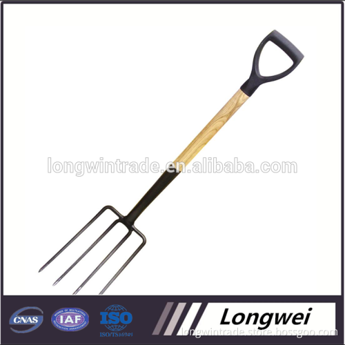 2015 Fiberglass handle Steel garden Fork used for farming